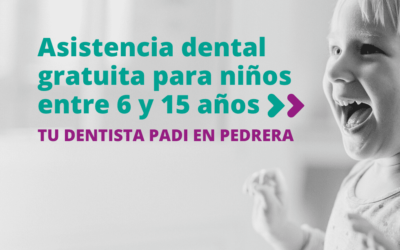 Dentista PADI en Pedrera, asistencia dental gratuita para niños entre 6 y 15 años