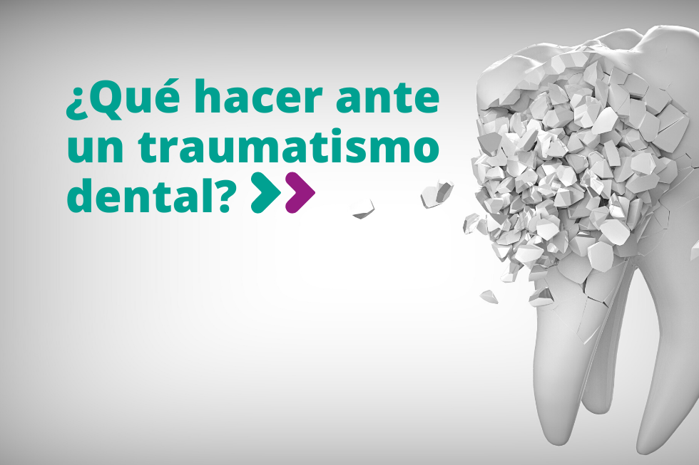 Traumatismo dental. Consejos