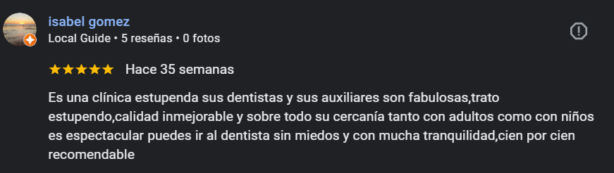 Reseña de Isabel Gómez